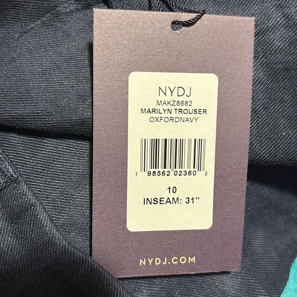 NYDJ women’s Marilyn Straight Pants - Picture 9 of 9